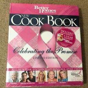 Better Homes & Gardens Pink Edition Cook Book NEW
